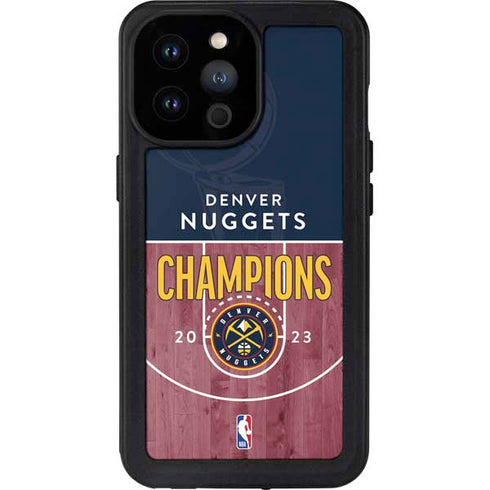 NBA Champions 2023: Denver Nuggets iPhone 14 Pro Max Waterproof Case