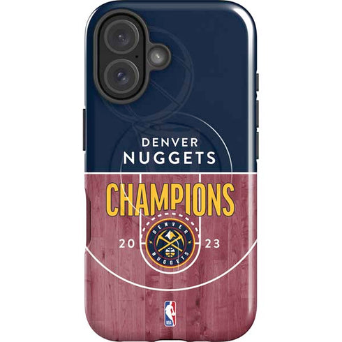 NBA Champions 2023: Denver Nuggets iPhone 16 Magsafe Impact Case