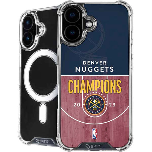 NBA Champions 2023: Denver Nuggets iPhone 16 Plus MagSafe Case
