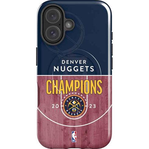 NBA Champions 2023: Denver Nuggets iPhone 16 Plus Magsafe Impact Case