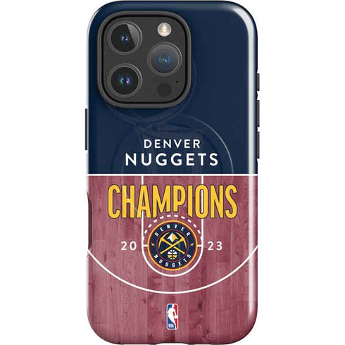 NBA Champions 2023: Denver Nuggets iPhone 16 Pro Magsafe Impact Case