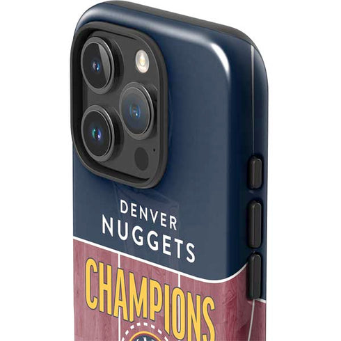 NBA Champions 2023: Denver Nuggets iPhone 16 Pro Max Impact Case