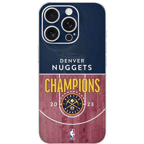 NBA Champions 2023: Denver Nuggets iPhone 16 Pro Skin