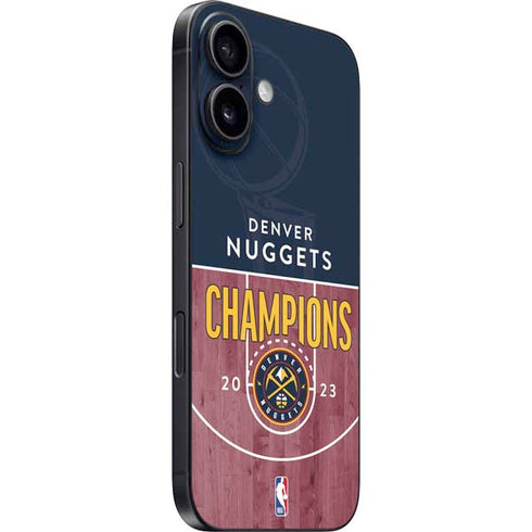 NBA Champions 2023: Denver Nuggets iPhone 16 Skin