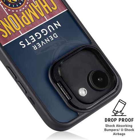 NBA Champions 2023: Denver Nuggets iPhone 16e Kickstand Case