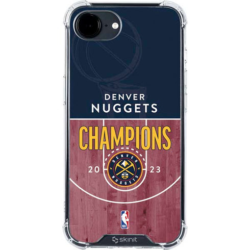 NBA Champions 2023: Denver Nuggets iPhone 16e Clear Case