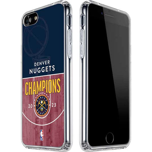 NBA Champions 2023: Denver Nuggets iPhone SE (2nd & 3rd Gen) Clear Case