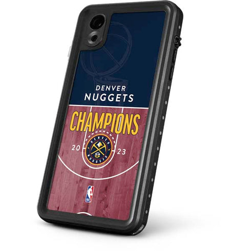 NBA Champions 2023: Denver Nuggets iPhone XR Waterproof Case