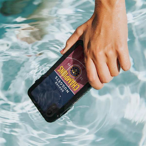 NBA Champions 2023: Denver Nuggets iPhone XR Waterproof Case