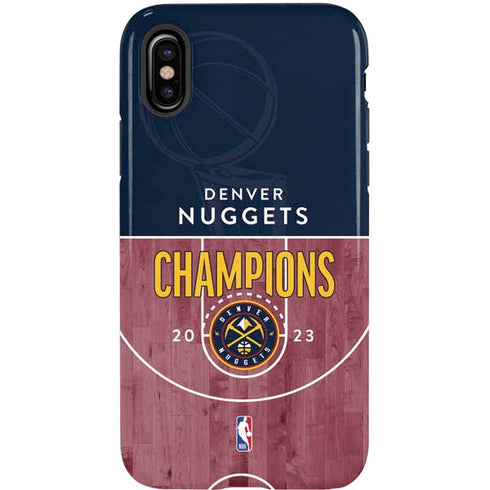 NBA Champions 2023: Denver Nuggets iPhone XS Pro Case