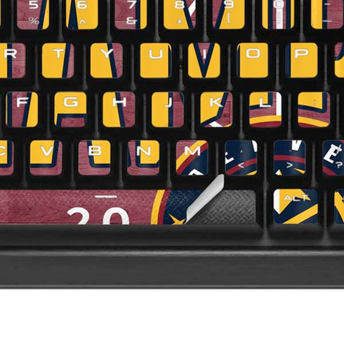 NBA Champions 2023: Denver Nuggets K95 RGB PLATINUM Mechanical Gaming Keyboard Skin