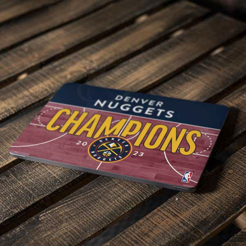 NBA Champions 2023: Denver Nuggets Apple MacBook Air Skin