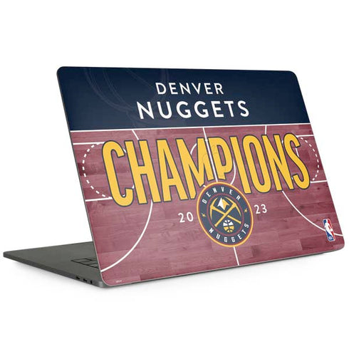 NBA Champions 2023: Denver Nuggets MacBook Skins