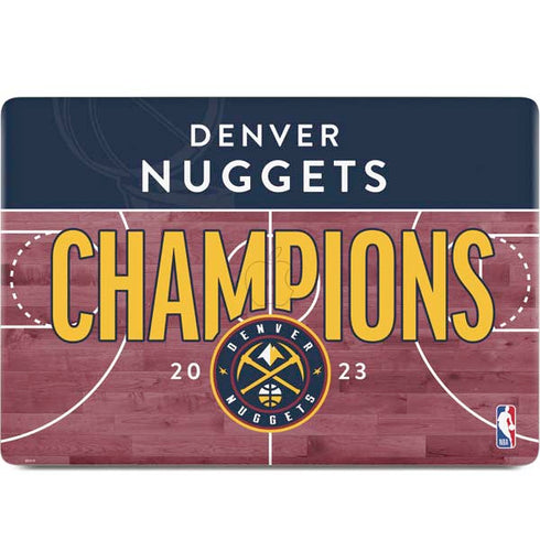 NBA Champions 2023: Denver Nuggets MacBook Skins