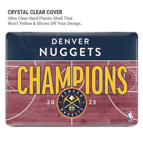 NBA Champions 2023: Denver Nuggets MacBook Cases