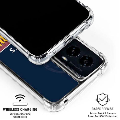 NBA Champions 2023: Denver Nuggets Moto G Power 5G (2024) Clear Case