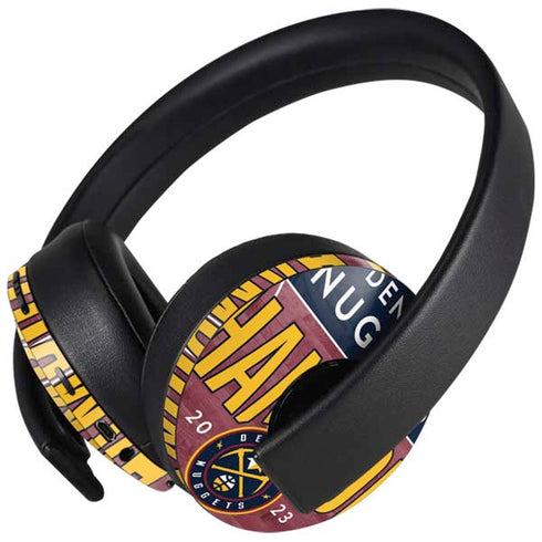 NBA Champions 2023: Denver Nuggets PlayStation 4 Gold Wireless Headset Skin