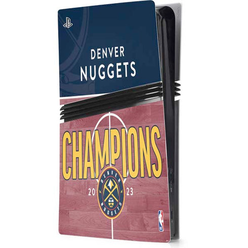 NBA Champions 2023: Denver Nuggets PS5 Pro Console Skin