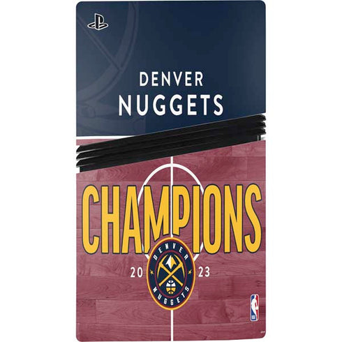 NBA Champions 2023: Denver Nuggets PS5 Pro Console Skin