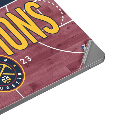 NBA Champions 2023: Denver Nuggets Laptop Skins