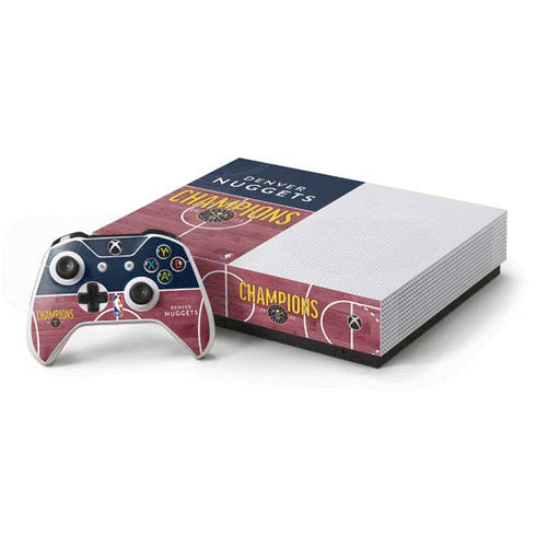 NBA Champions 2023: Denver Nuggets Xbox One S All-Digital Edition Bundle Skin