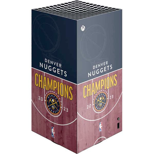 NBA Champions 2023: Denver Nuggets XBox Series X Digital Edition Console Skin