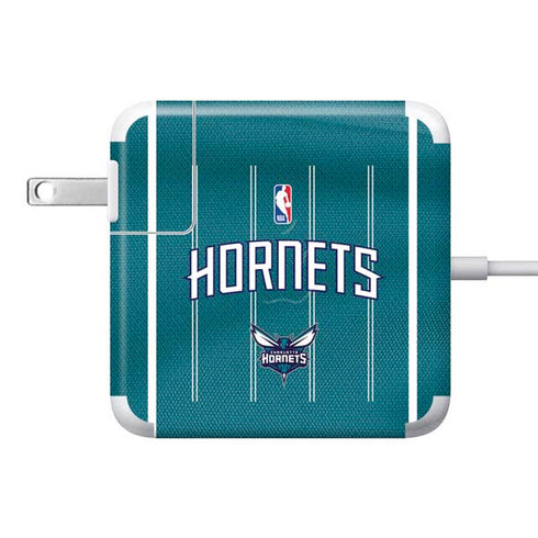 NBA Charlotte Hornets Jersey 85W Power Adapter (15 and 17 inch MacBook Pro Charger) Skin