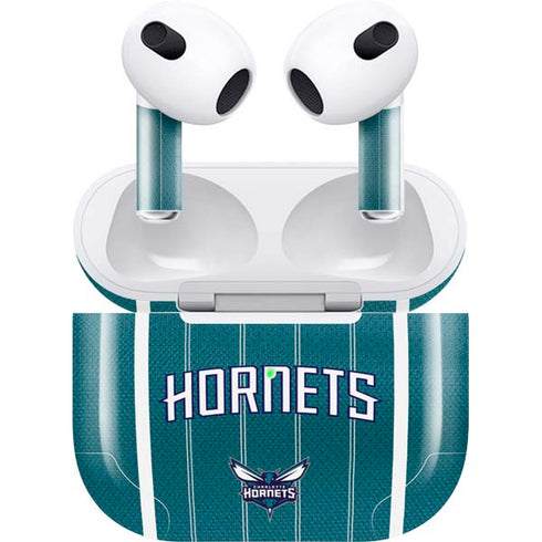 NBA Charlotte Hornets Jersey Apple AirPods (3rd Gen 2021) Skin