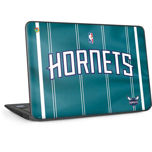 NBA Charlotte Hornets Jersey HP Chromebook Skin