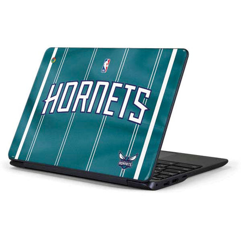 NBA Charlotte Hornets Jersey Samsung Chromebook Skin