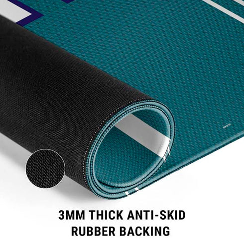 NBA Charlotte Hornets Jersey Gaming Mouse Pad