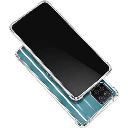 NBA Charlotte Hornets Jersey Galaxy A12 Clear Case