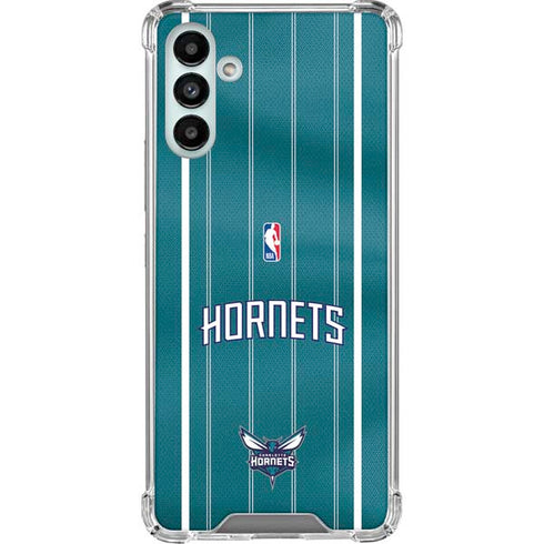 NBA Charlotte Hornets Jersey Galaxy A13 5G Clear Case