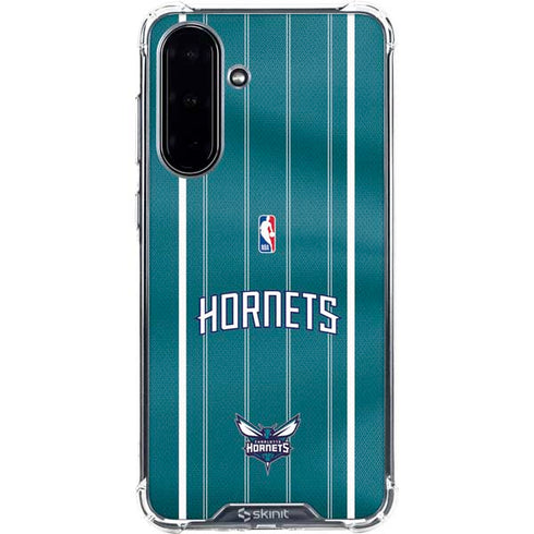 NBA Charlotte Hornets Jersey Galaxy A36 5G Clear Case