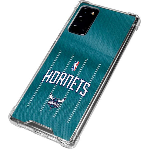 NBA Charlotte Hornets Jersey Galaxy Note20 5G Clear Case