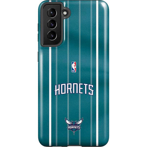 NBA Charlotte Hornets Jersey Galaxy S21 Plus 5G Pro Case