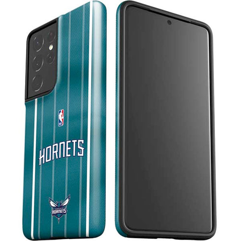NBA Charlotte Hornets Jersey Galaxy S21 Ultra 5G Pro Case