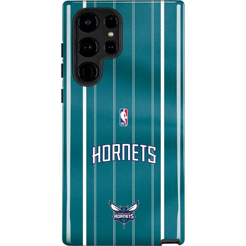NBA Charlotte Hornets Jersey Galaxy S22 Ultra Pro Case