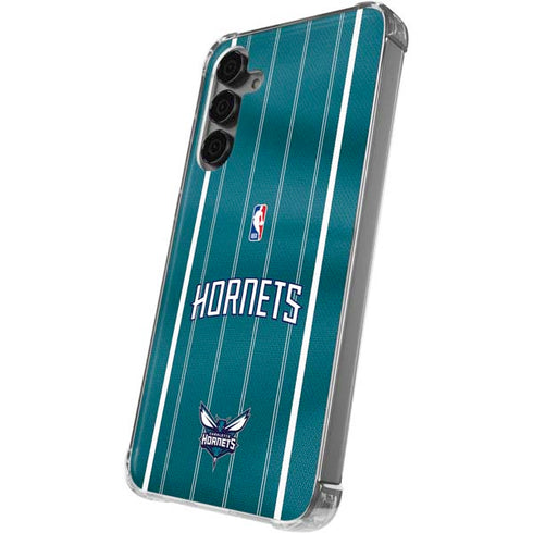 NBA Charlotte Hornets Jersey Galaxy S24 Plus Clear Case