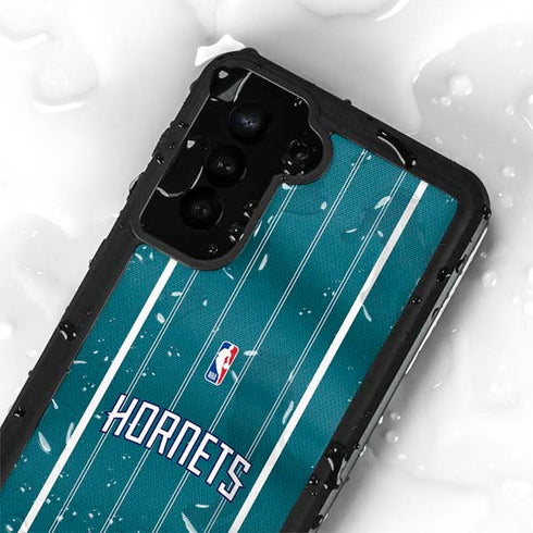 NBA Charlotte Hornets Jersey Galaxy S24 Plus Waterproof Case
