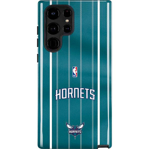 NBA Charlotte Hornets Jersey Galaxy S24 Ultra Impact Case