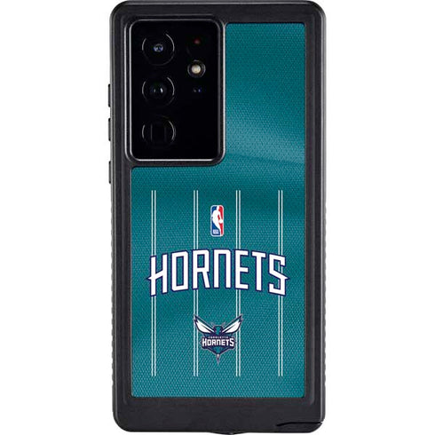 NBA Charlotte Hornets Jersey Galaxy S24 Ultra Waterproof Case