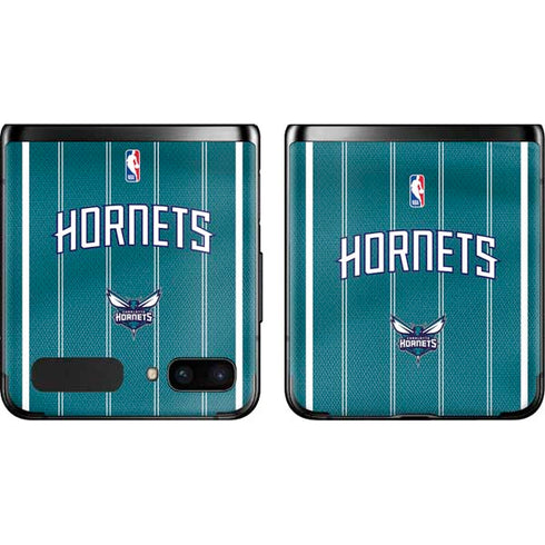 NBA Charlotte Hornets Jersey Galaxy Z Flip Skin