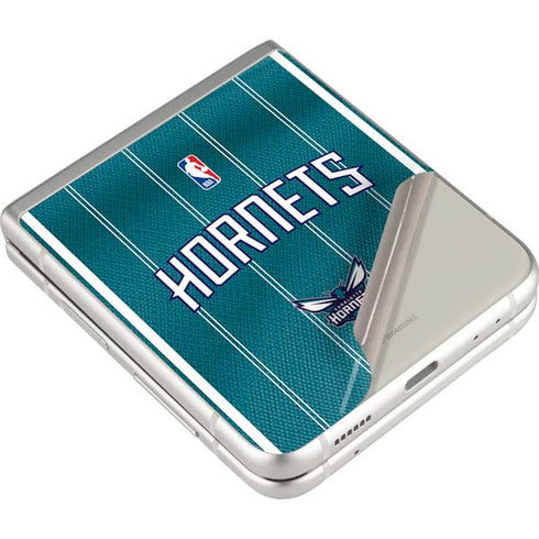 NBA Charlotte Hornets Jersey Galaxy Z Flip3 5G Skin