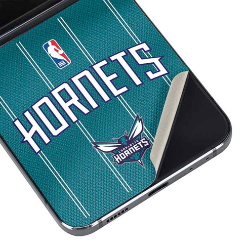 NBA Charlotte Hornets Jersey Galaxy Z Flip5 5G Skin