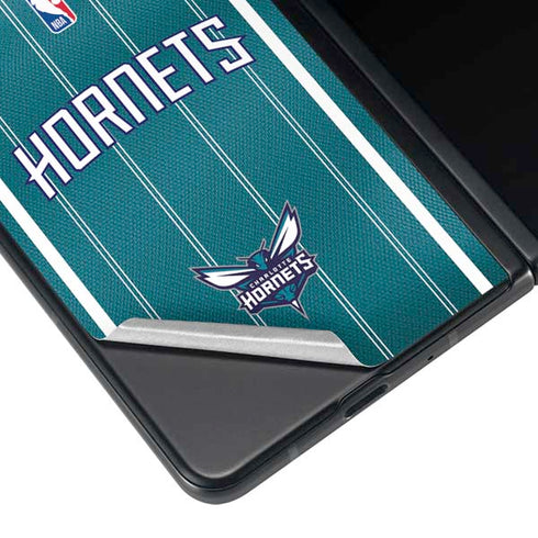 NBA Charlotte Hornets Jersey Galaxy Z Fold3 5G Skin