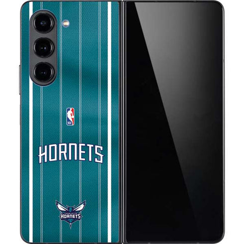 NBA Charlotte Hornets Jersey Galaxy Z Fold5 5G Skin