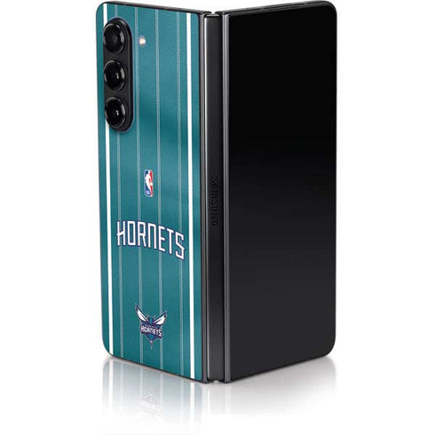 NBA Charlotte Hornets Jersey Galaxy Z Fold5 5G Skin