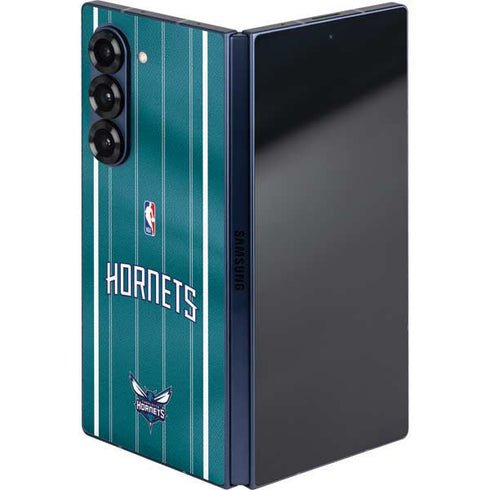 NBA Charlotte Hornets Jersey Galaxy Z Fold6 Skin