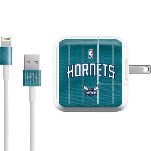 NBA Charlotte Hornets Jersey iPad Charger (10W USB) Skin
